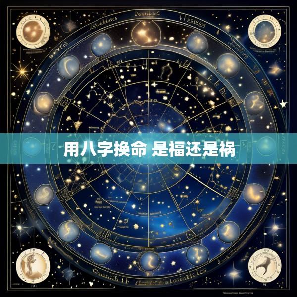 用八字换命 是福还是祸