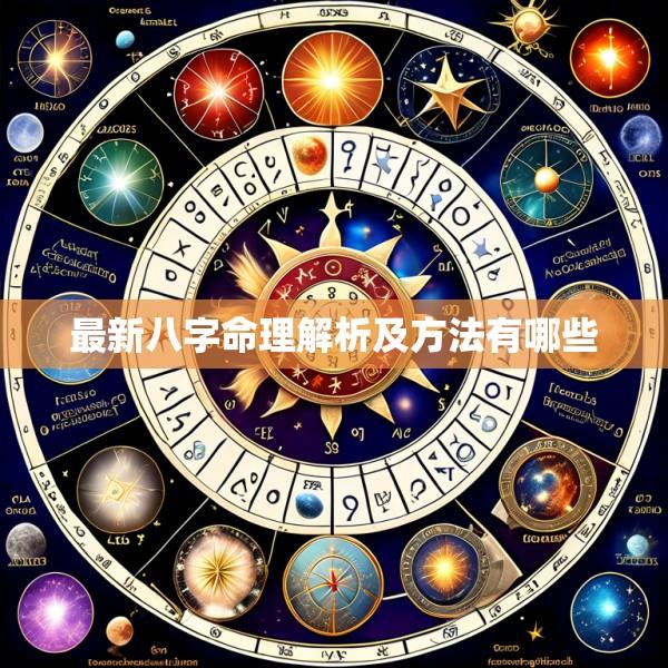 最新八字命理解析及方法有哪些