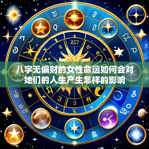 八字无偏财的女性命运如何会对她们的人生产生怎样的影响