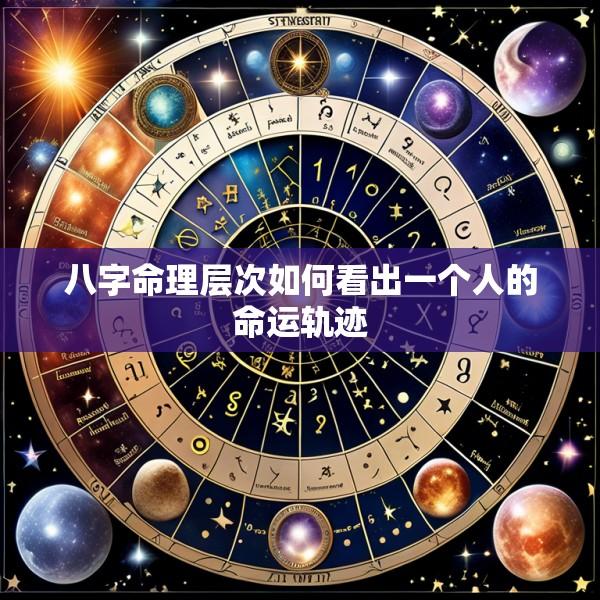 八字命理层次如何看出一个人的命运轨迹