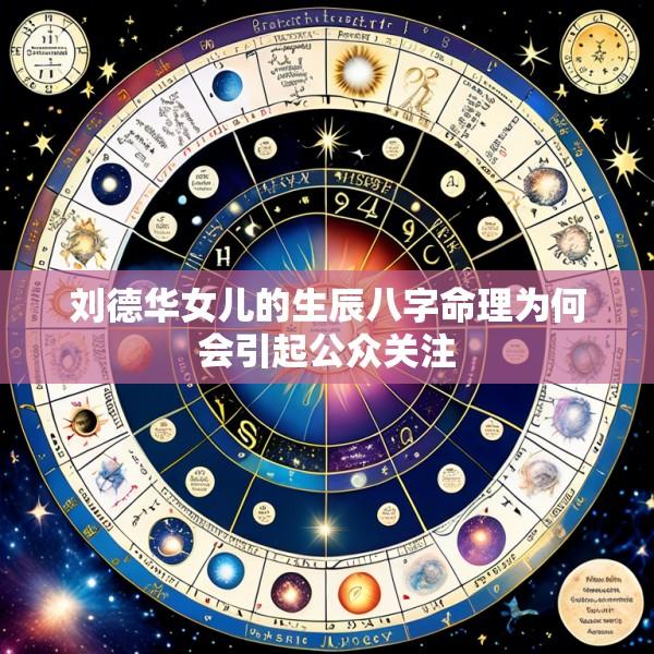 刘德华女儿的生辰八字命理为何会引起公众关注