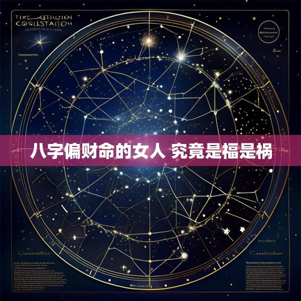八字偏财命的女人 究竟是福是祸