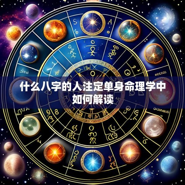 什么八字的人注定单身命理学中如何解读