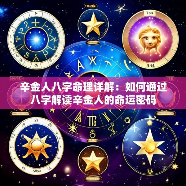 辛金人八字命理详解：如何通过八字解读辛金人的命运密码