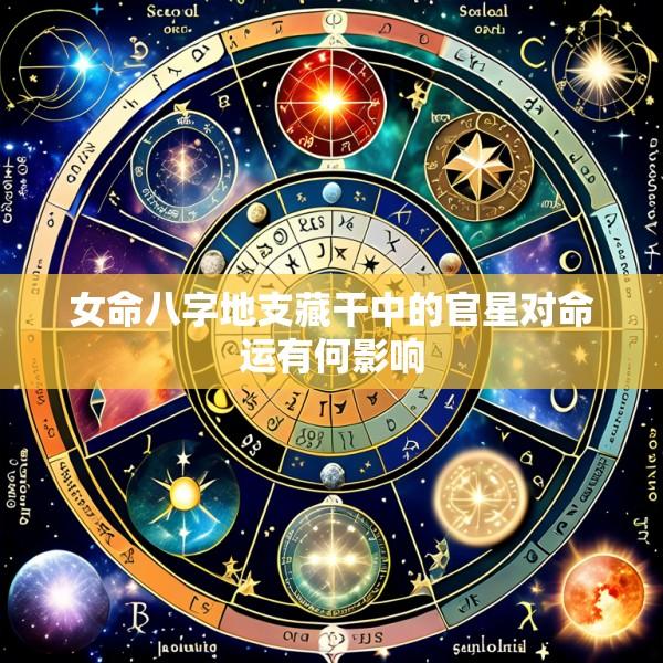 女命八字地支藏干中的官星对命运有何影响