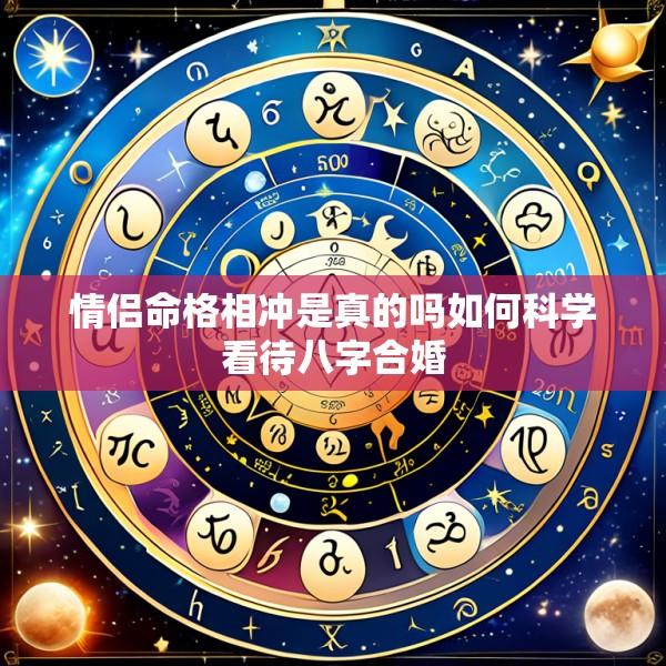 情侣命格相冲是真的吗如何科学看待八字合婚