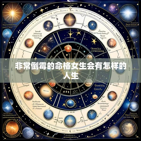 非常倒霉的命格女生会有怎样的人生