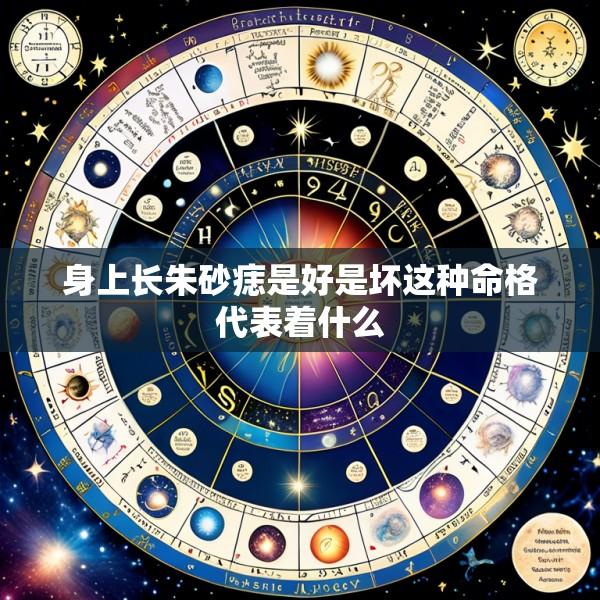 身上长朱砂痣是好是坏这种命格代表着什么