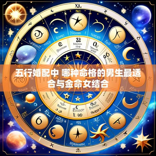 五行婚配中 哪种命格的男生最适合与金命女结合
