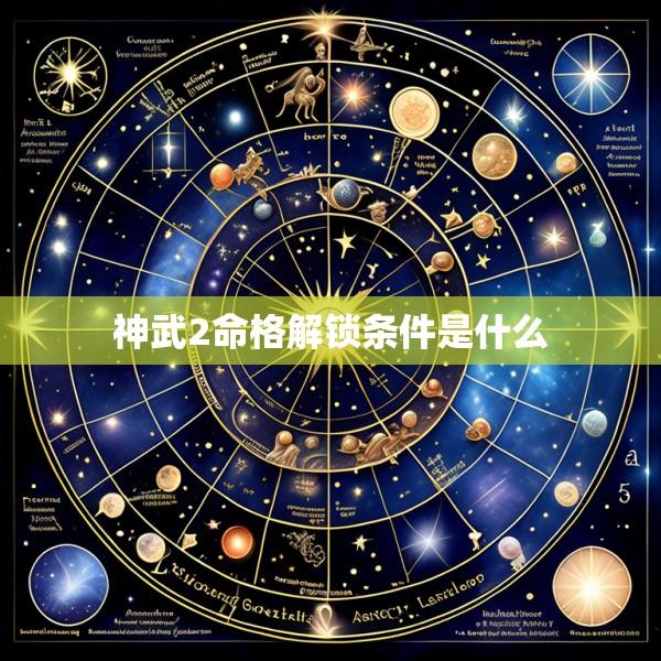 神武2命格解锁条件是什么
