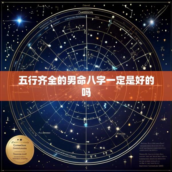 五行齐全的男命八字一定是好的吗