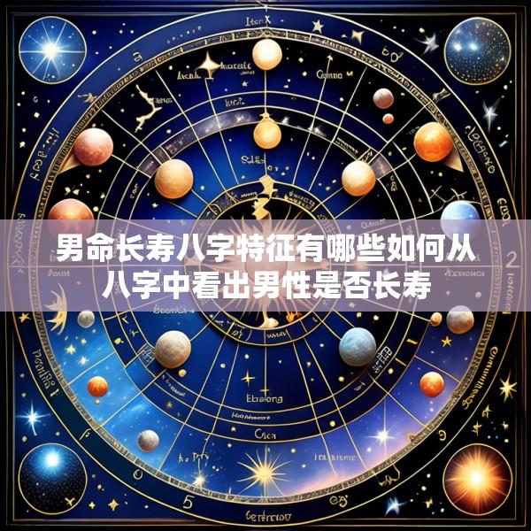 男命长寿八字特征有哪些如何从八字中看出男性是否长寿