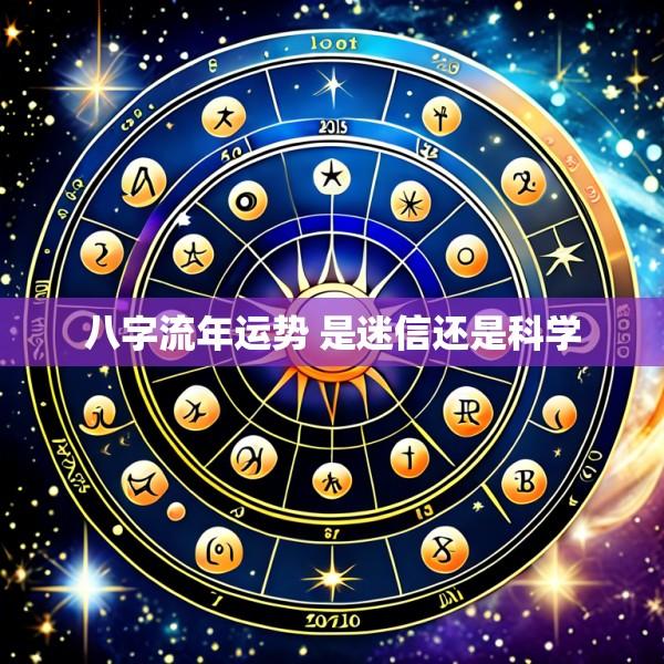 八字流年运势 是迷信还是科学