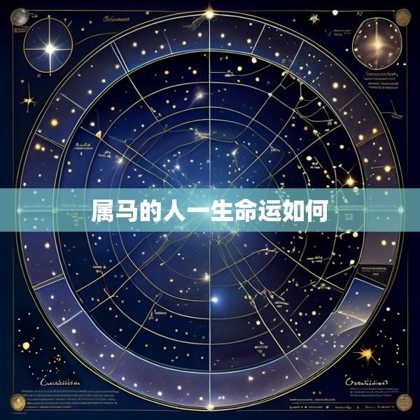 属马的人一生命运如何