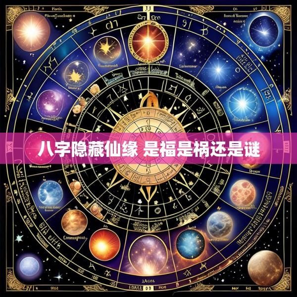 八字隐藏仙缘 是福是祸还是谜