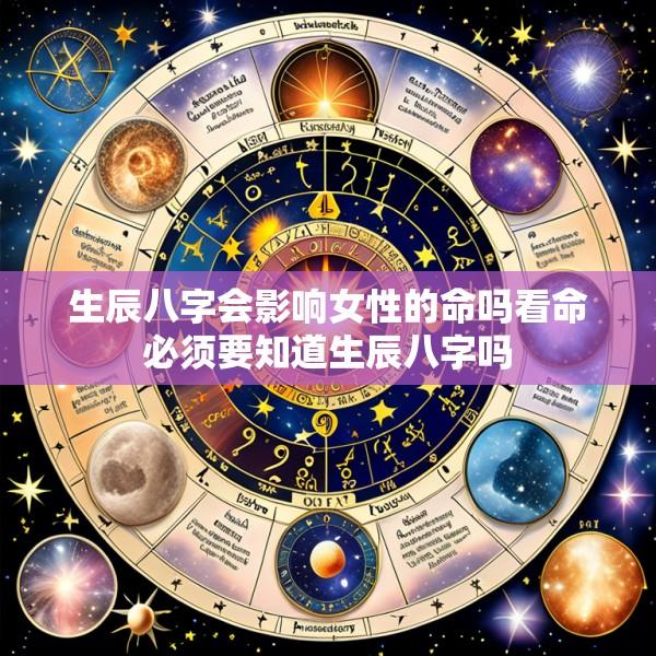 生辰八字会影响女性的命吗看命必须要知道生辰八字吗