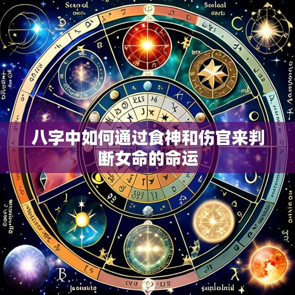 八字中如何通过食神和伤官来判断女命的命运