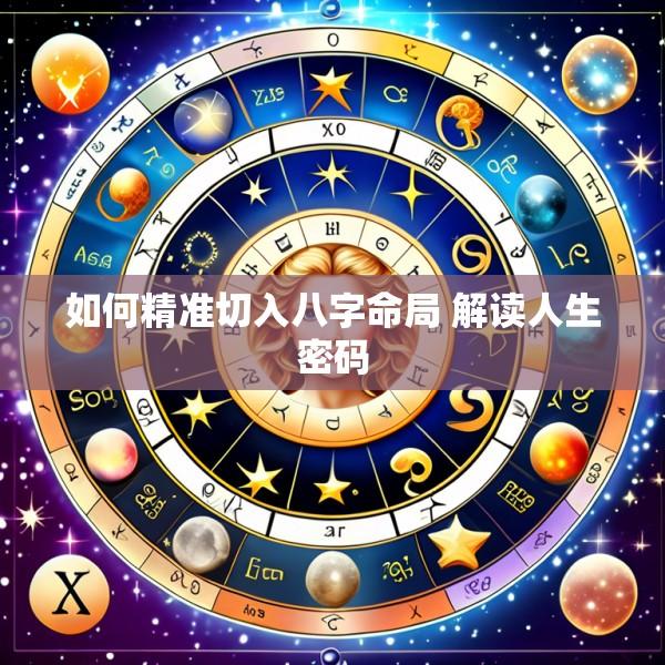 如何精准切入八字命局 解读人生密码