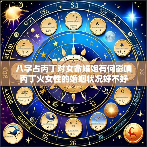 八字占丙丁对女命婚姻有何影响丙丁火女性的婚姻状况好不好