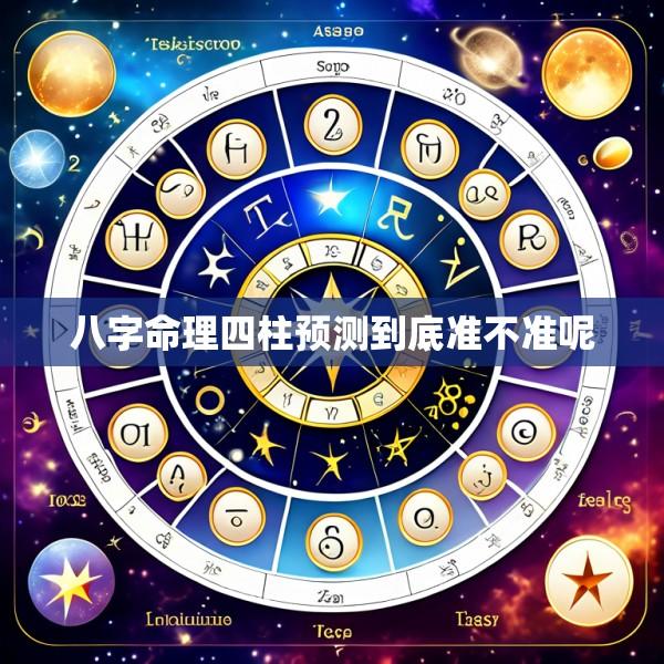 八字命理四柱预测到底准不准呢