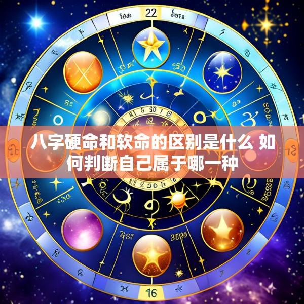 八字硬命和软命的区别是什么 如何判断自己属于哪一种