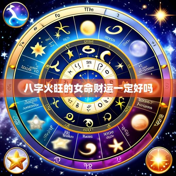 八字火旺的女命财运一定好吗