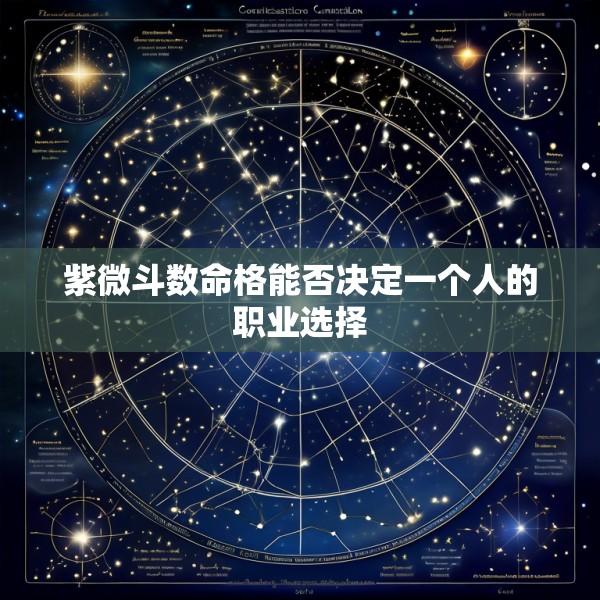 紫微斗数命格能否决定一个人的职业选择