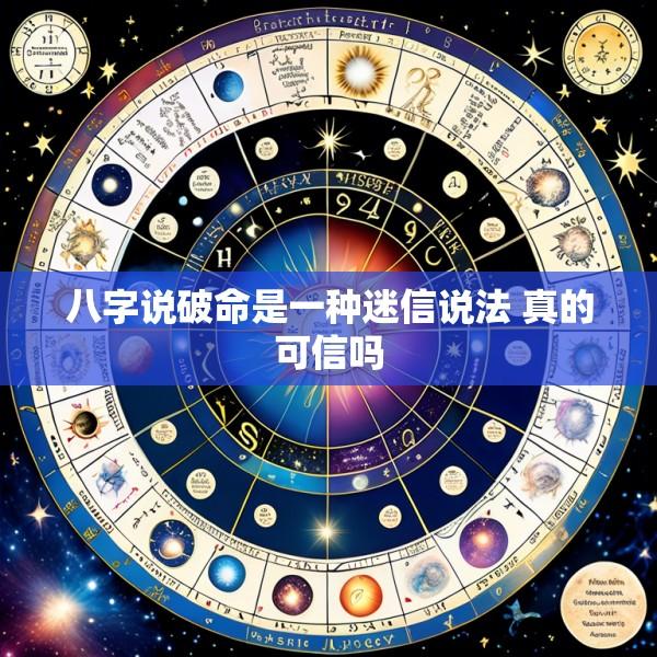 八字说破命是一种迷信说法 真的可信吗