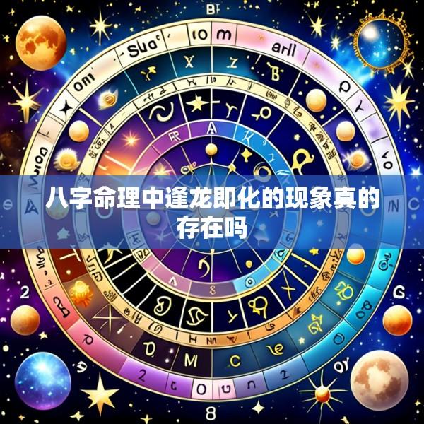 八字命理中逢龙即化的现象真的存在吗
