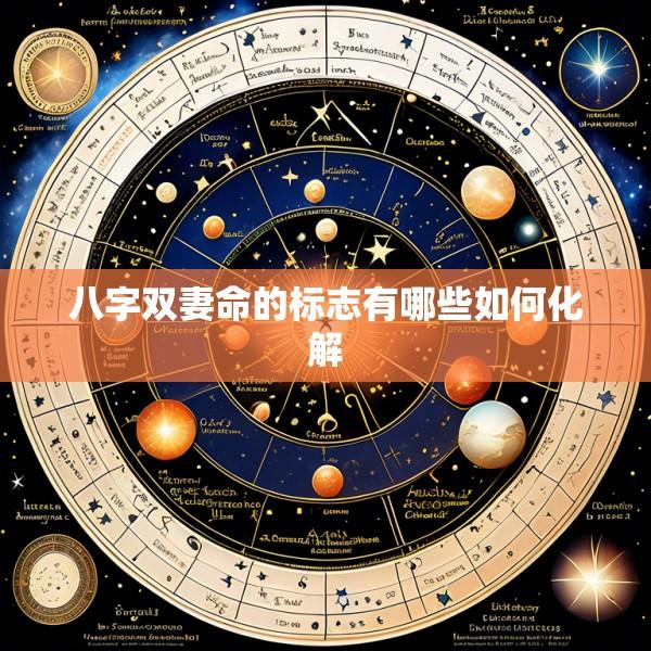 八字双妻命的标志有哪些如何化解