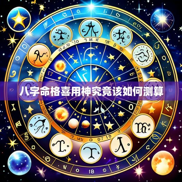 八字命格喜用神究竟该如何测算