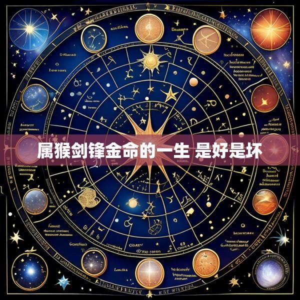属猴剑锋金命的一生 是好是坏