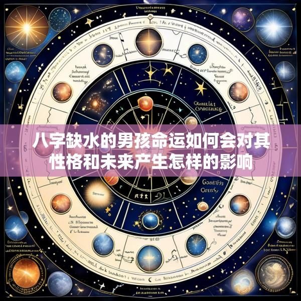 八字缺水的男孩命运如何会对其性格和未来产生怎样的影响