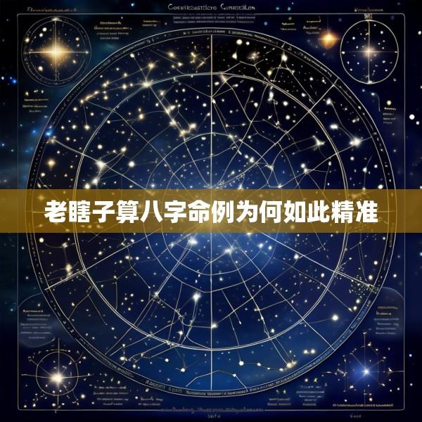 老瞎子算八字命例为何如此精准