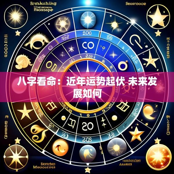 八字看命：近年运势起伏 未来发展如何