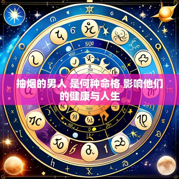 抽烟的男人 是何种命格 影响他们的健康与人生