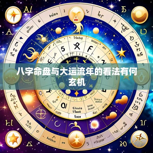 八字命盘与大运流年的看法有何玄机