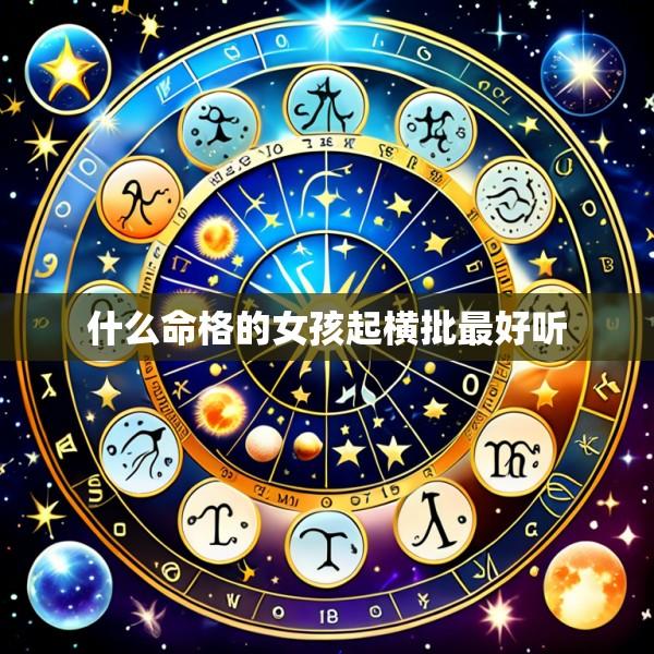 什么命格的女孩起横批最好听