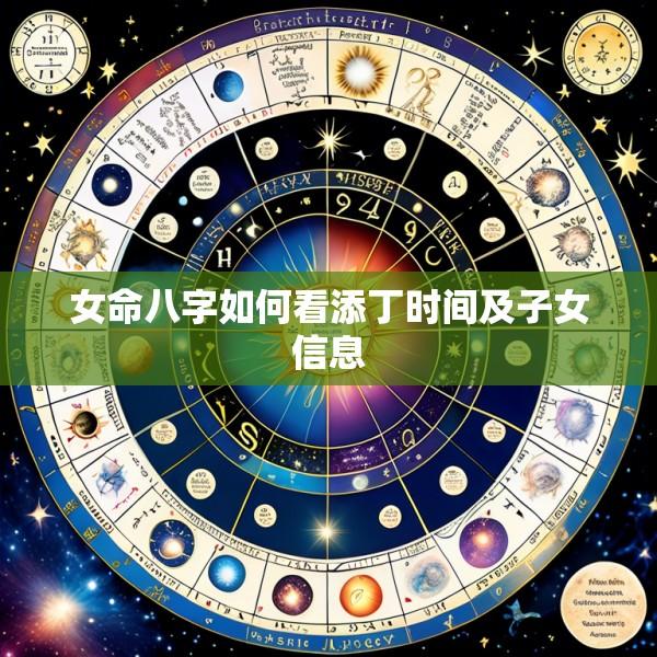 女命八字如何看添丁时间及子女信息