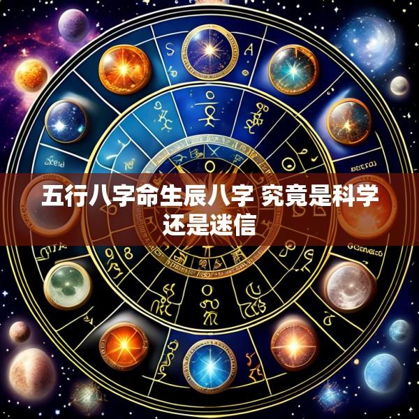 五行八字命生辰八字 究竟是科学还是迷信