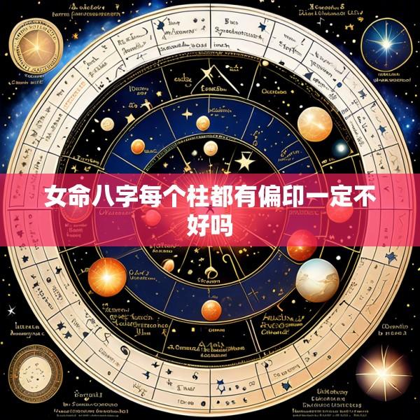 女命八字每个柱都有偏印一定不好吗