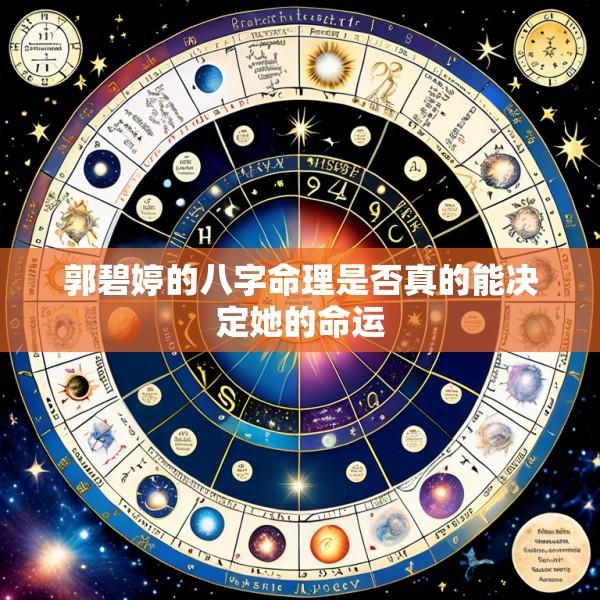 郭碧婷的八字命理是否真的能决定她的命运