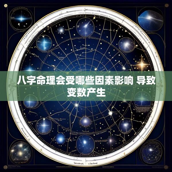 八字命理会受哪些因素影响 导致变数产生