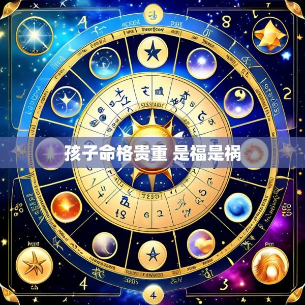 孩子命格贵重 是福是祸