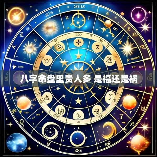 八字命盘里贵人多 是福还是祸