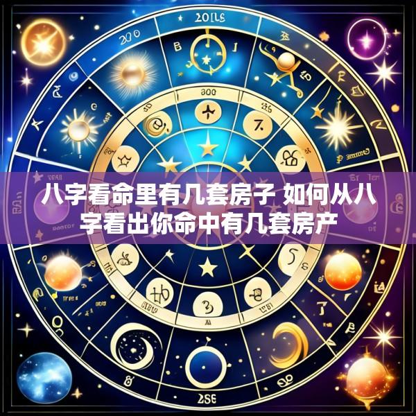 八字看命里有几套房子 如何从八字看出你命中有几套房产
