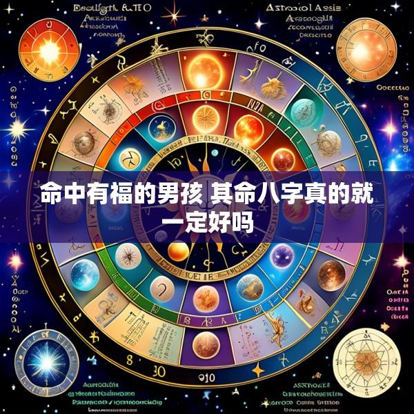 命中有福的男孩 其命八字真的就一定好吗