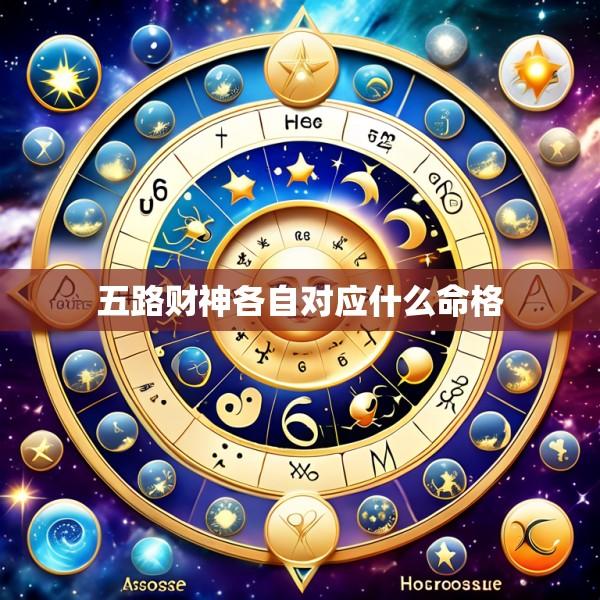 五路财神各自对应什么命格