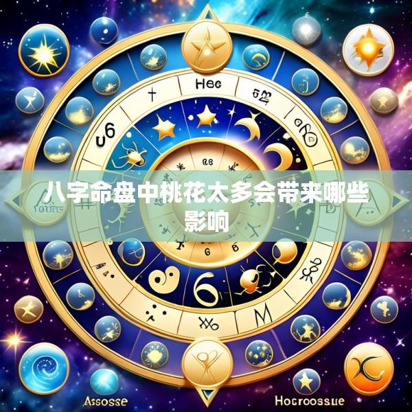 八字命盘中桃花太多会带来哪些影响