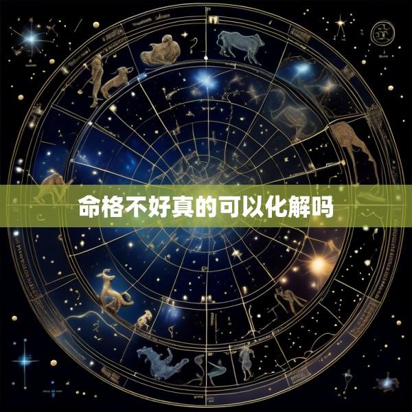 命格不好真的可以化解吗
